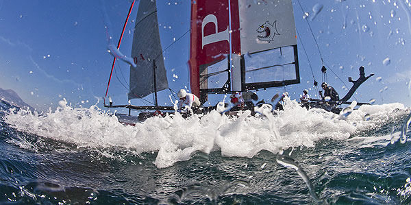 Naples, 10/04/12. Luna Rossa Training, during the America�s Cup World Series Naples, Italy, April 2012. Photo copyright Luna Rossa and Carlo Borlenghi.