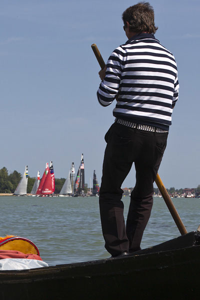 Venezia (Venice Italy), 18/05/12. The ACWS fleet racing, during the America's Cup World Series in Venice. Photo copyright Carlo Borlenghi and Luna Rossa.