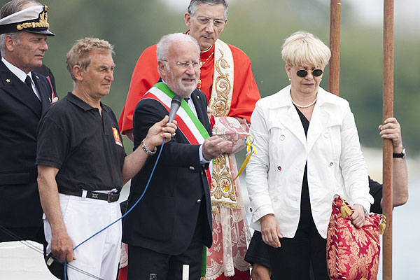 Venezia (Venice Italy), 20/05/12. Venice traditional celebration: Festa della Sensa, during the America's Cup World Series in Venice. Photo copyright Carlo Borlenghi and Luna Rossa.